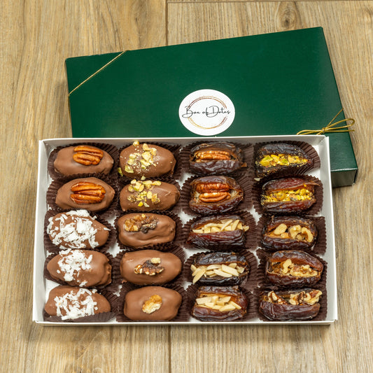 Chocolate & Classic Medjool Dates Assortment